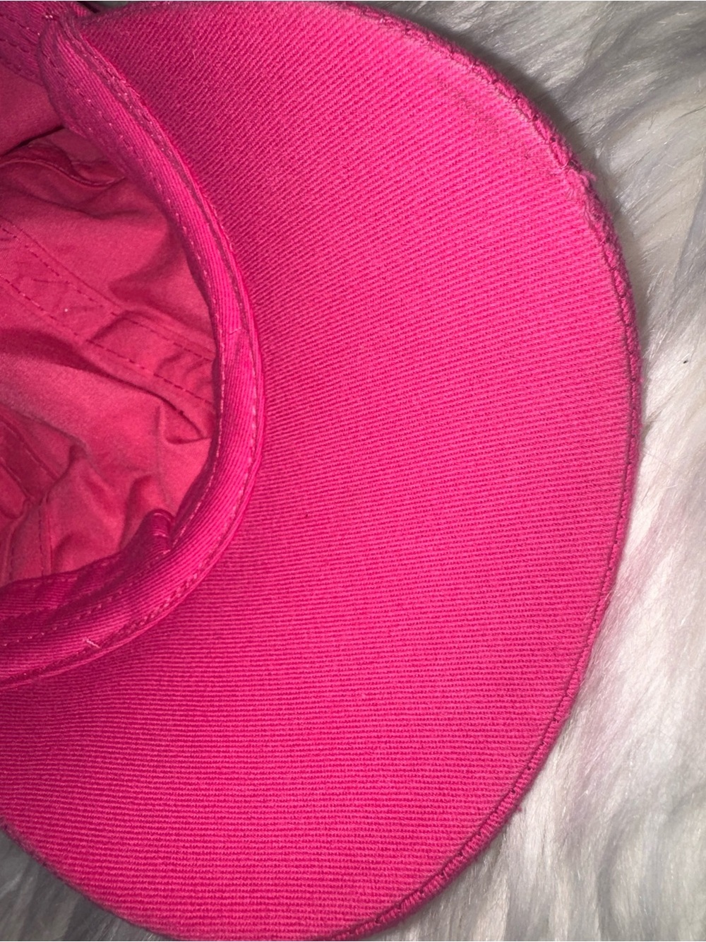 Balenciaga Hot Pink Cap with White Embroidered Logo - Picture 12 of 13